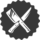 Steak knives icon